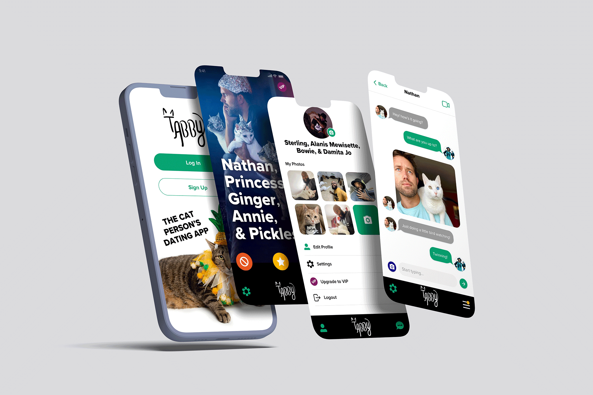 Tabby Dating App screenshot